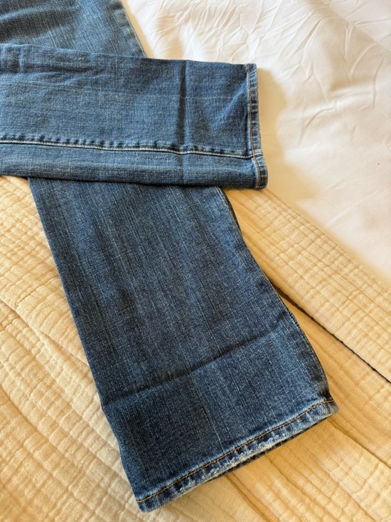 7 For All Mankind Light Blue Straight Jeans - Size 25